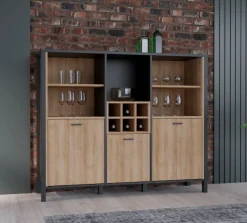 FORTE Highboard »High Rock« Breite ca. 139,4 cm
