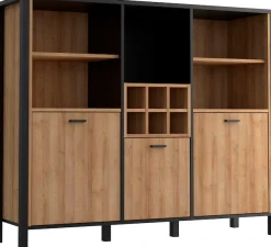 FORTE Highboard »High Rock« Breite ca. 139,4 cm