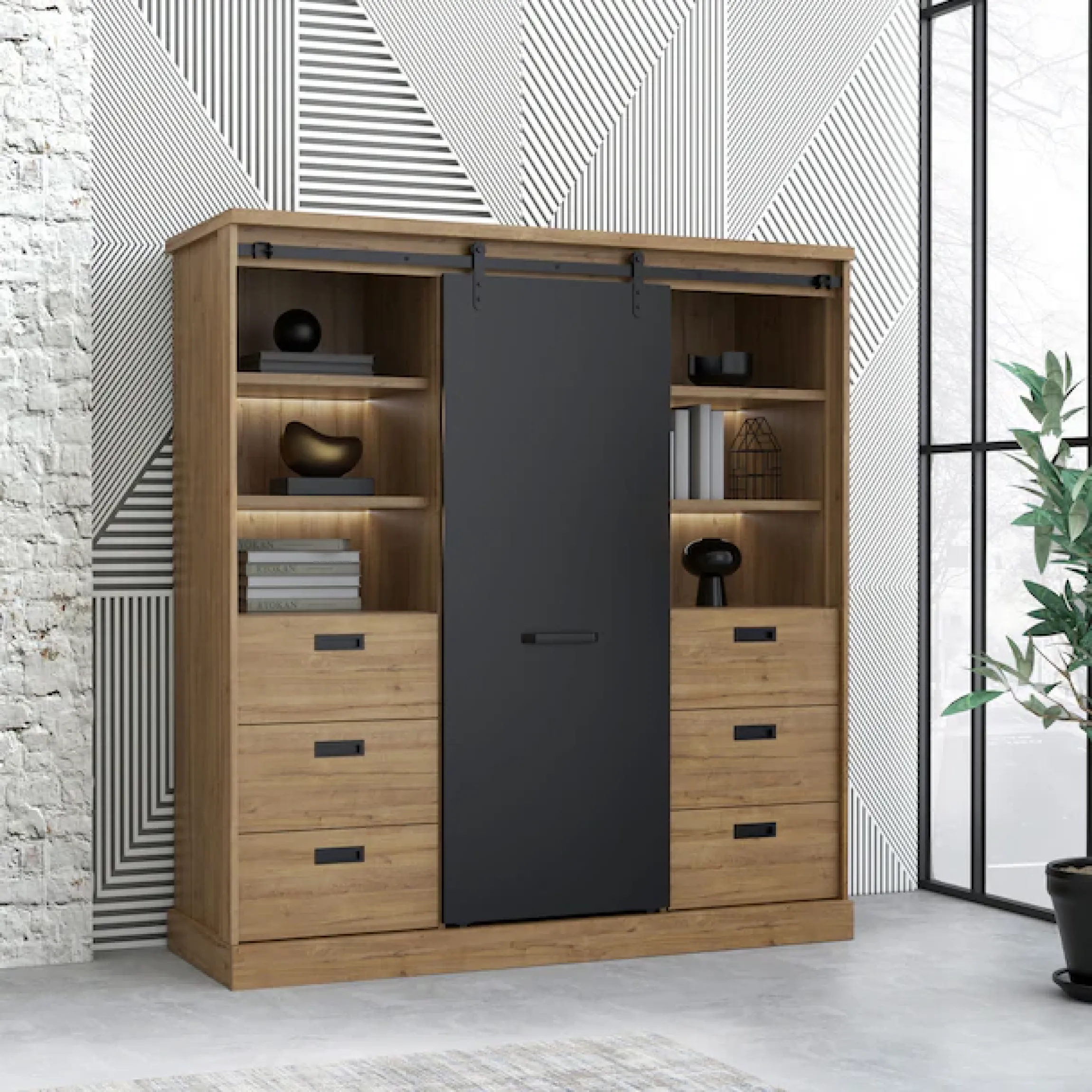 FORTE Highboard »Kaszimiro«