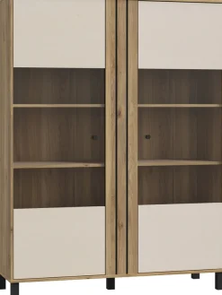 FORTE Highboard »Killarney« Highboardvitrine, Stauraum, Soft Close