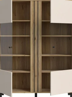 FORTE Highboard »Killarney« Highboardvitrine, Stauraum, Soft Close
