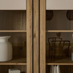 FORTE Highboard »Killarney« Highboardvitrine, Stauraum, Soft Close