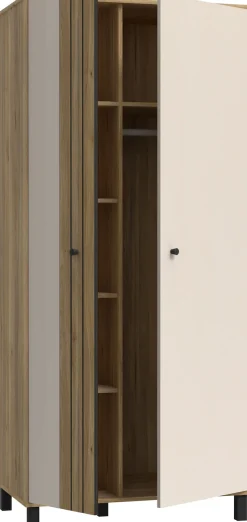 FORTE Highboard »Killarney« Schrank, Stauraum, Soft Close, Kleiderstange