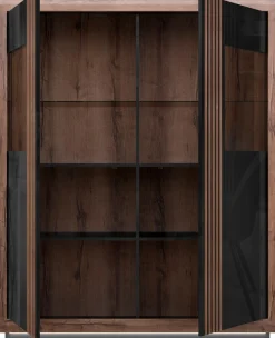 FORTE Highboard »Savona« Höhe 161 cm, inkl. Sockelbeleuchtung