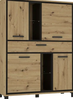 FORTE Highboard »Trondheim« Höhe 161 cm