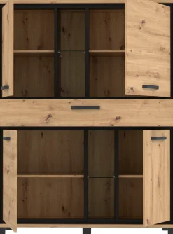 FORTE Highboard »Trondheim« Höhe 161 cm