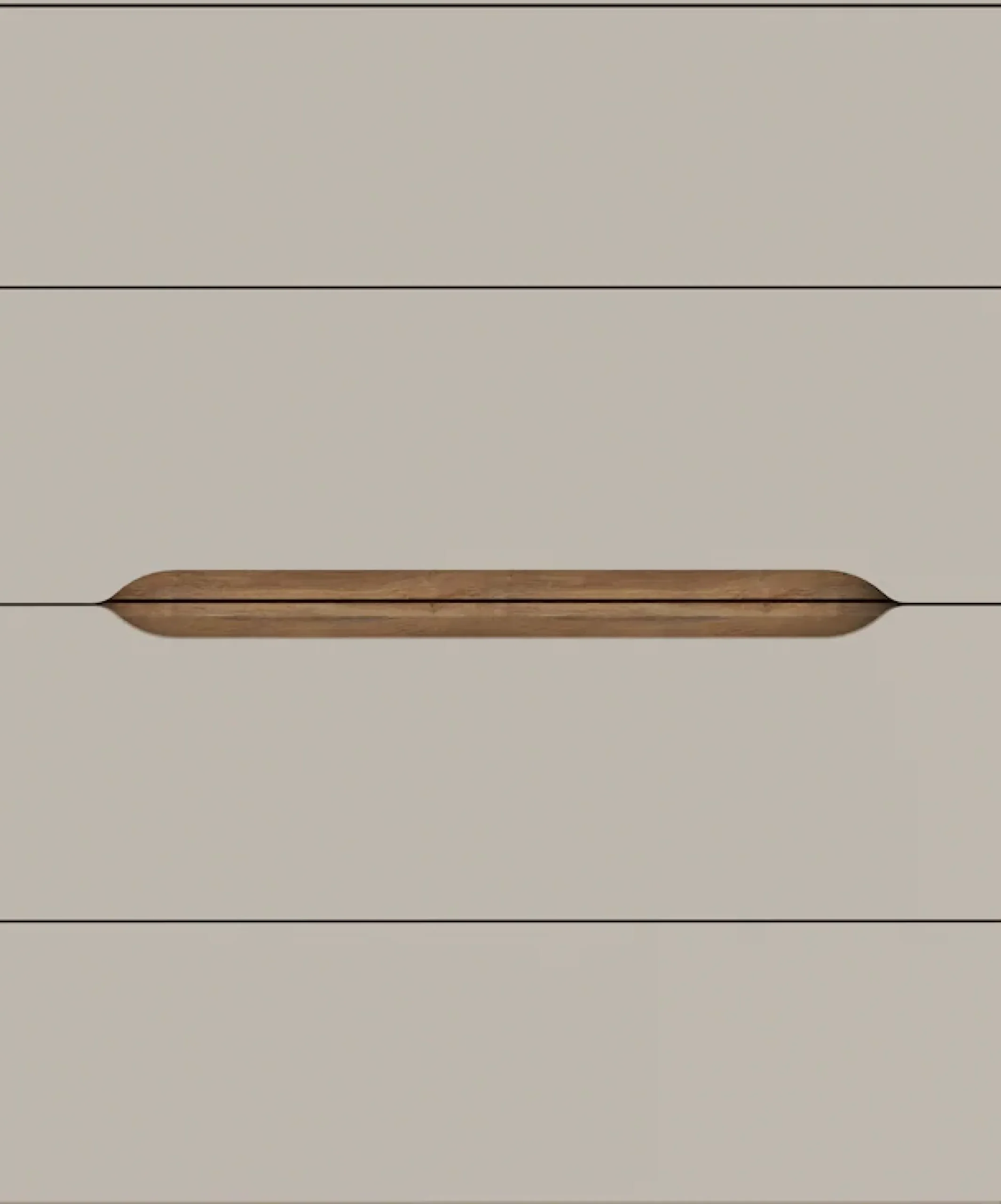 FORTE Hochkommode B/H/T 95,1/114,7/41,5 cm Hochkommode ohne Griffe