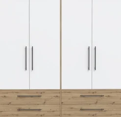 FORTE Kleiderschrank B/H/T ca. 205,9x200,1x58,8cm,