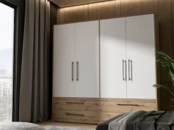 FORTE Kleiderschrank B/H/T ca. 205,9x200,1x58,8cm,