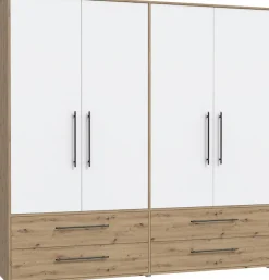 FORTE Kleiderschrank B/H/T ca. 205,9x200,1x58,8cm,