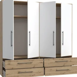 FORTE Kleiderschrank B/H/T ca. 205,9x200,1x58,8cm,