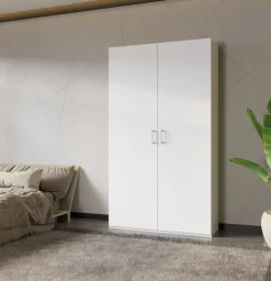 FORTE Kleiderschrank B/H/T 119,5/210,5/42cm, stehende Montage