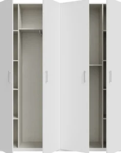 FORTE Kleiderschrank B/H/T 177,5/210,5/42 cm, stehende Montage