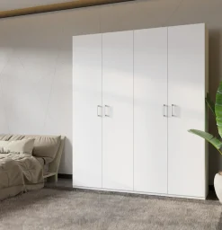 FORTE Kleiderschrank B/H/T 177,5/210,5/42 cm, stehende Montage