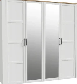 FORTE Kleiderschrank »Bohol« Höhe 214 cm, Spiegeltüre, SoftClose