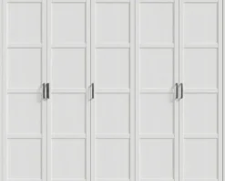 FORTE Kleiderschrank »Bohol« Höhe 214 cm, 5türig , SoftClose