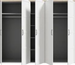 FORTE Kleiderschrank »Bohol« Höhe 214 cm, 5türig , SoftClose