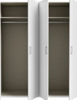 FORTE Kleiderschrank Drehtürenschrank, Stauraum, Zubehör optional bestellbar