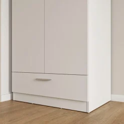 FORTE Kleiderschrank »Drehtürenschrank, Schublade, viel Stauraum« B/H/T 79,9/181/52,7, Schublade, Stauraum, FSC