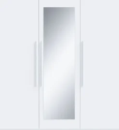 FORTE Kleiderschrank »Drehtürenschrank 2T/1ST« B/H/T 180,6/212,9/59 cm, Stauraum, Spiegeltüre
