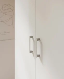 FORTE Kleiderschrank Drehtürenschrank, Stauraum, Schublade,