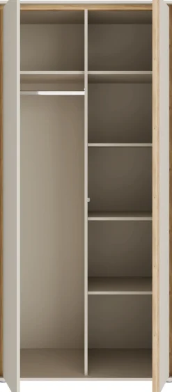 FORTE Kleiderschrank in zwei Größen erhältlich