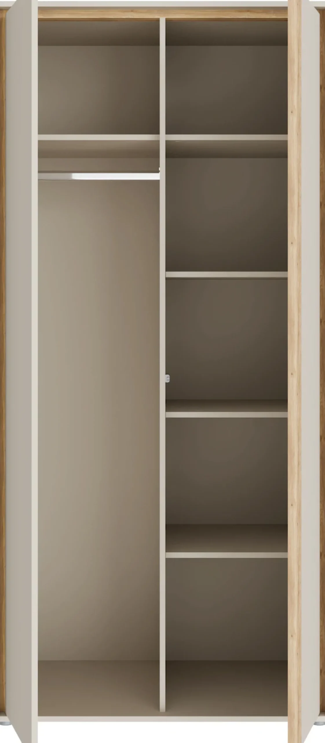 FORTE Kleiderschrank in zwei Größen erhältlich