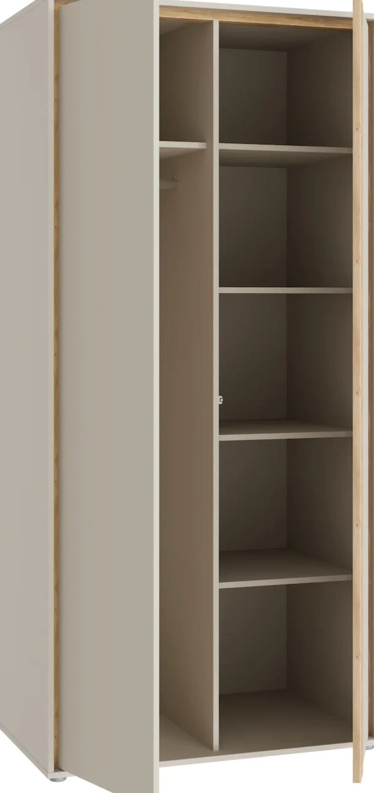 FORTE Kleiderschrank in zwei Größen erhältlich