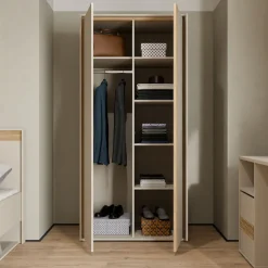 FORTE Kleiderschrank in zwei Größen erhältlich