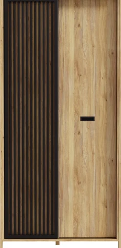 FORTE Kleiderschrank »Jytana« B/H/T 97/200,3/52,7 cm inklusive Kleiderstange u. Einlegeböden