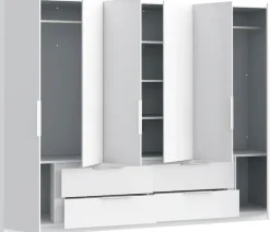 FORTE Kleiderschrank »Luano«