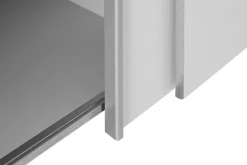 FORTE Kleiderschrank »Narago, Kombischrank, modernes Design« B/H/T ca. 270/210/61cm, auch mit Premiumausstattung,Kombination aus Schwebetüren mit seitlichen Drehtüren, Made in Europe
