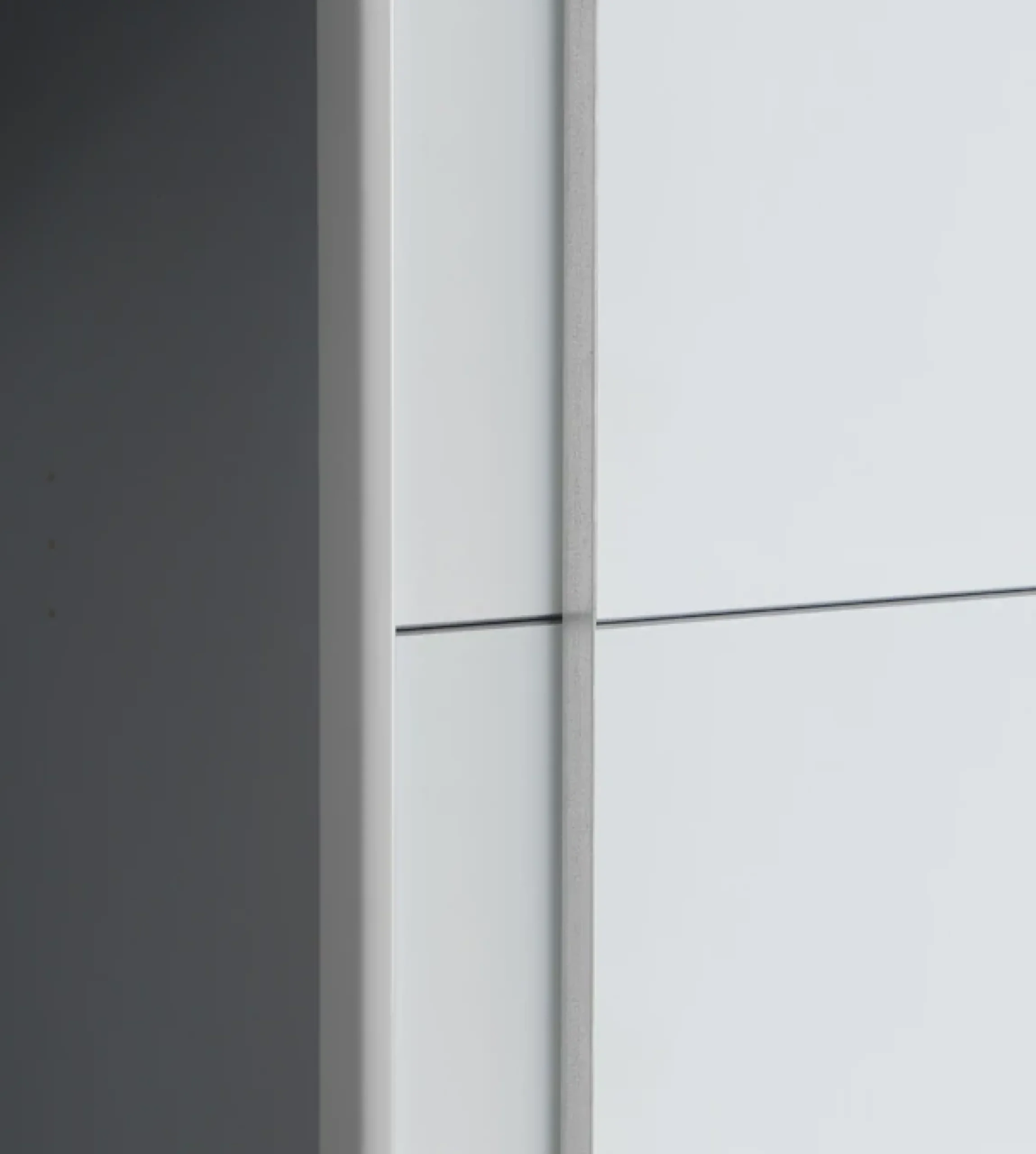 FORTE Kleiderschrank »Narago, Kombischrank, modernes Design« B/H/T ca. 270/210/61cm, auch mit Premiumausstattung,Kombination aus Schwebetüren mit seitlichen Drehtüren, Made in Europe