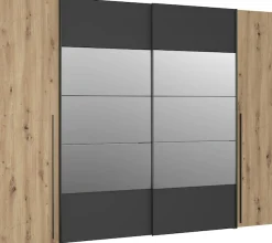 FORTE Kleiderschrank »Rayong« B/H/T ca. 270,3x210x61,2 cm,