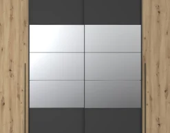 FORTE Kleiderschrank »Rayong« B/H/T ca. 270,3x210x61,2 cm,