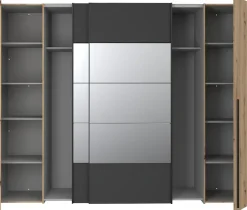 FORTE Kleiderschrank »Rayong« B/H/T ca. 270,3x210x61,2 cm,