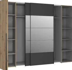 FORTE Kleiderschrank »Rayong« B/H/T ca. 270,3x210x61,2 cm,