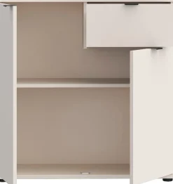 FORTE Kommode »Ganymede« Kommode, Stauraum, Schublade; Metallgriffe, 4 Dekore, Breite 80,1cm