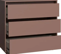 FORTE Kommode »Tahoe Kommode, 3 Schubkästen, grifflos, Stauraum« B/H/T 93,5/86,7/41,4 cm viel Stauraum