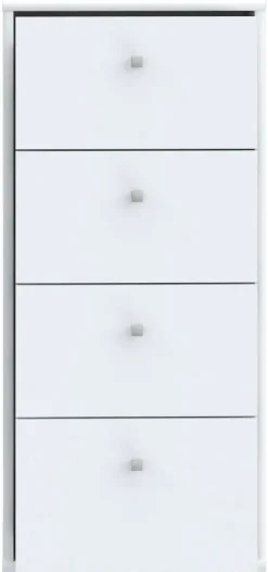 FORTE Kommode »Tempra, Kommode, 4 Schubkästen , Höhe 85,5 cm« Breite 38,6 cm