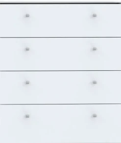 FORTE Kommode »Tempra, Kommode, 4 Schubkästen , Höhe 85,5 cm« Breite 73,7 cm