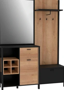 FORTE Kompaktgarderobe »High Rock« Breite 144,5 cm