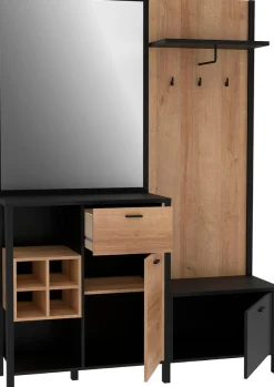 FORTE Kompaktgarderobe »High Rock« Breite 144,5 cm