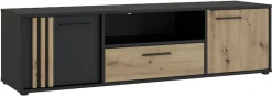 FORTE Lowboard »Cardigan TV-Board, TV-Schrank« TV-Board, 2 farbig, Stauraum Kabelführung