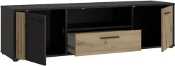 FORTE Lowboard »Cardigan TV-Board, TV-Schrank« TV-Board, 2 farbig, Stauraum Kabelführung