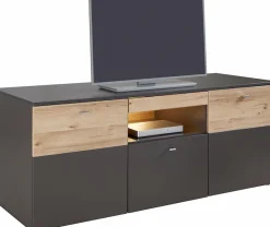 FORTE Lowboard »Como« TV-Board, LED Beleuchtung , Soft Close, Stauraum, 149,8/59,3/52 cm