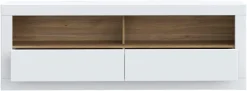 FORTE Lowboard »LefkadasTV-Board, TV-Schrank« TV-Board, Schubkästen, Push to open, Grifflos, BxH= 175,4 x 61,6cm