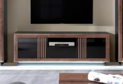 FORTE Lowboard »SavonaTV-Board, TV-Schrank« Breite 162 cm, inkl. Sockelbeleuchtung