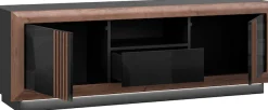 FORTE Lowboard »SavonaTV-Board, TV-Schrank« Breite 162 cm, inkl. Sockelbeleuchtung