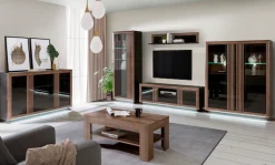 FORTE Lowboard »SavonaTV-Board, TV-Schrank« Breite 162 cm, inkl. Sockelbeleuchtung